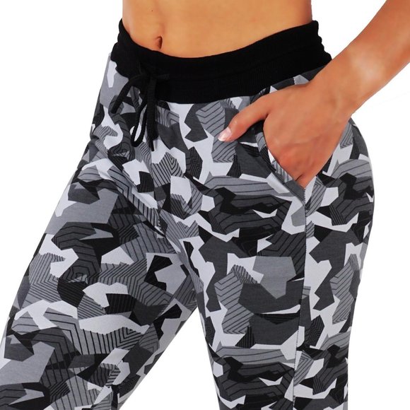 Pants - Unique Camouflage Jogger Sweatpants with Pockets